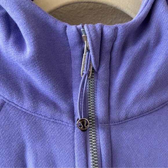 Lululemon Scuba RARE Oversized Full Zip Hoodie Dark Lavender M/L - Picture 7 of 12